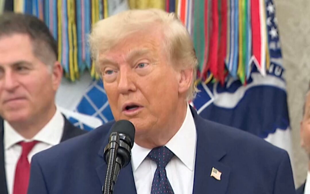 US president Trump defends FIFA’s Balogun red card reversal