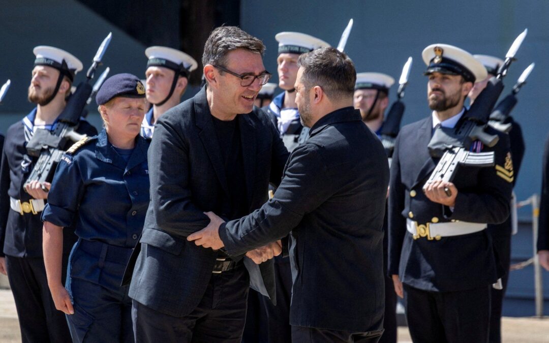 Burnham welcomes Zelenskyy as first international guest
