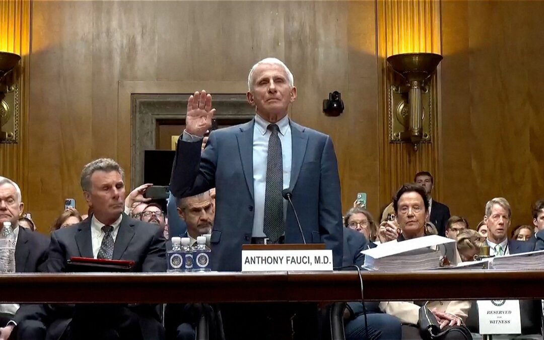 Dr Anthony Fauci pleads the Fifth at Covid hearing