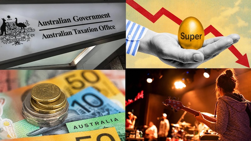 Three decades unpaid. 82% of musicians have never seen a cent of their super