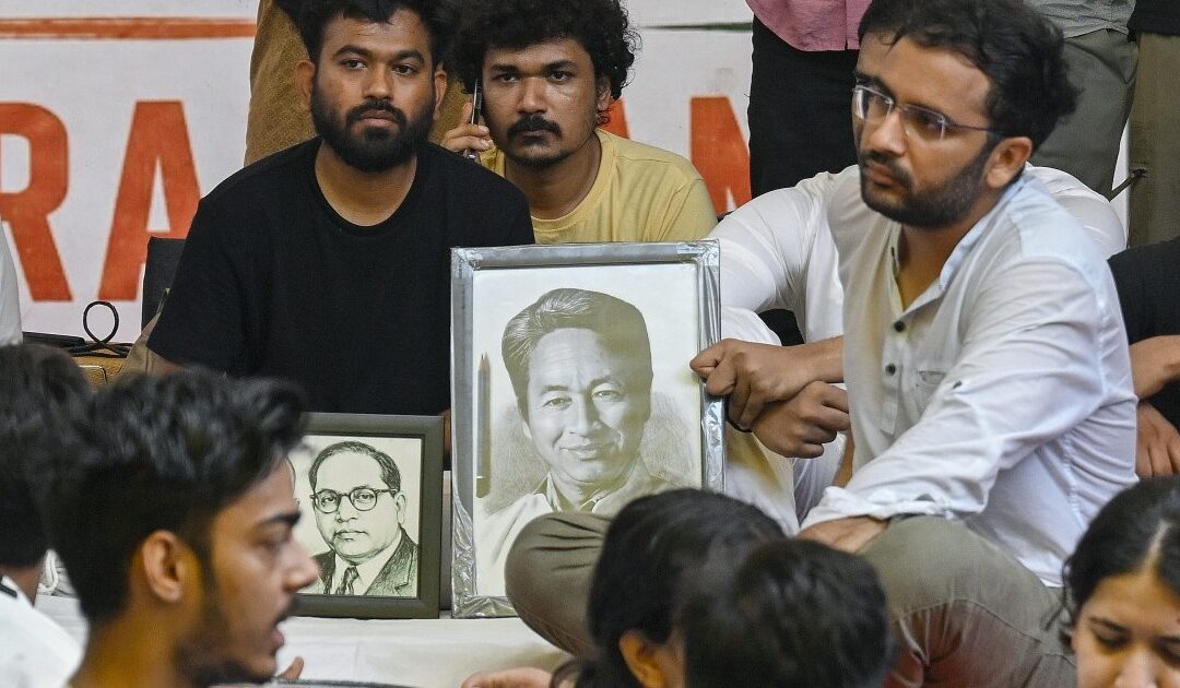 Cockroach Party protest intensifies after Wangchuk forcibly hospitalised