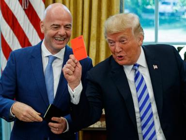 EU lawmakers call for probe of FIFA boss over Trump contact before US-Belgium match