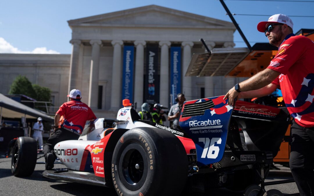 Photos: IndyCars speed past Washington landmarks as part of Freedom 250