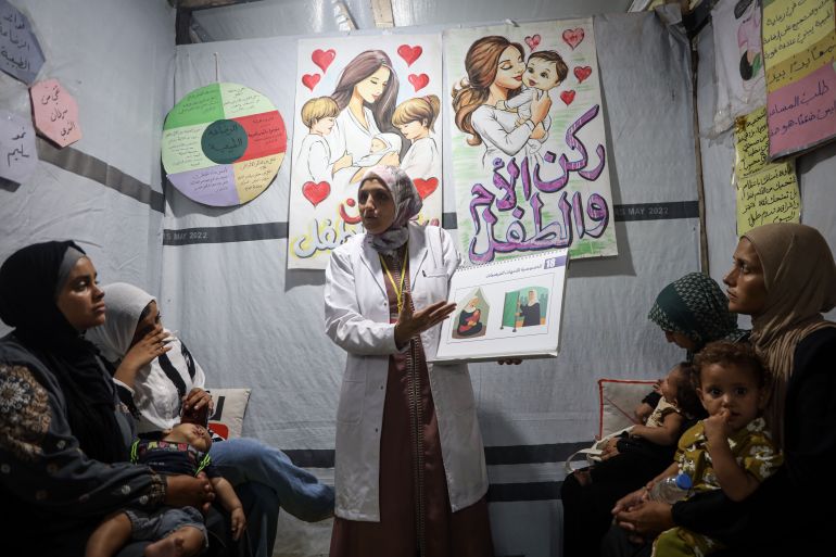 Breastfeeding in Gaza: Mothers seek help to provide for their babies