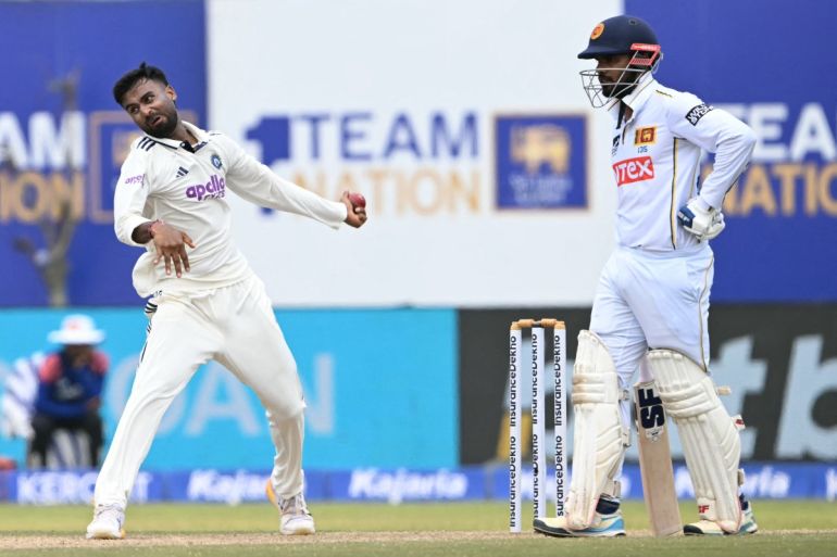 Manav Suthar takes 10-wicket haul as India beat Sri Lanka in 600th Test
