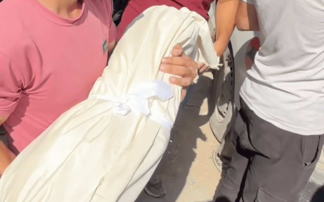 Fetus found among the ruins of a deadly Israeli strike on Gaza