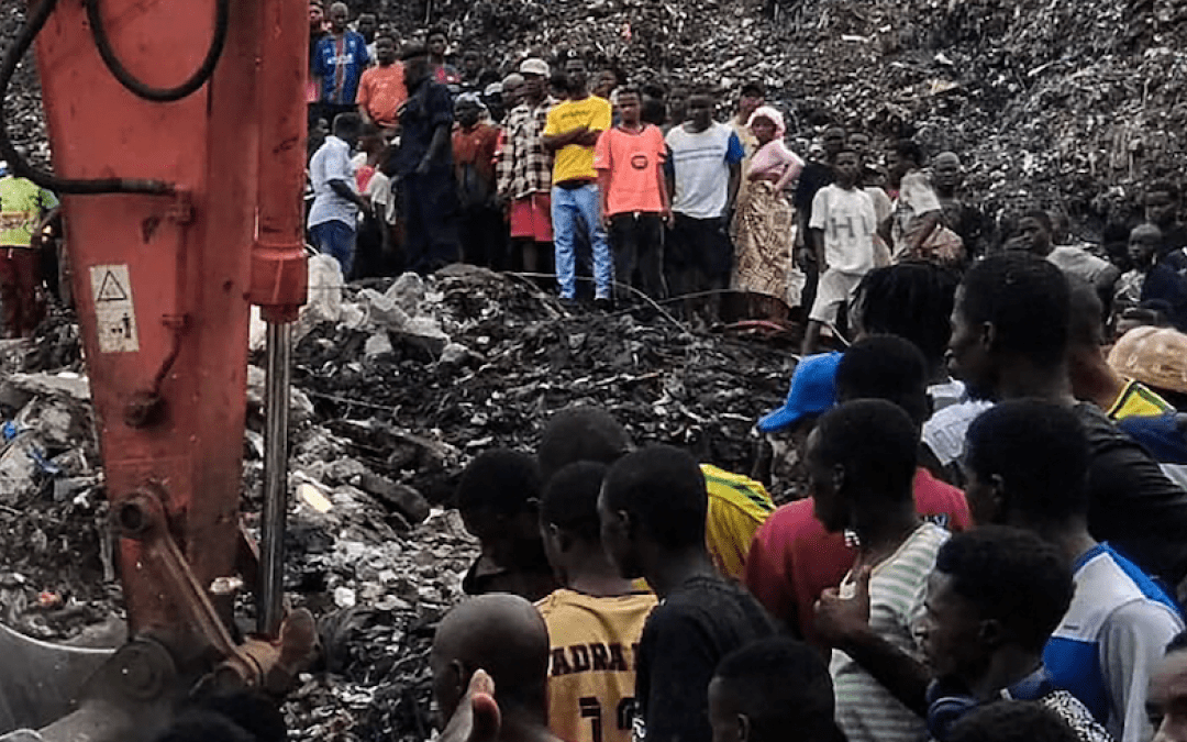 Landfill collapse kills 30 in Guinea’s capital after heavy rains