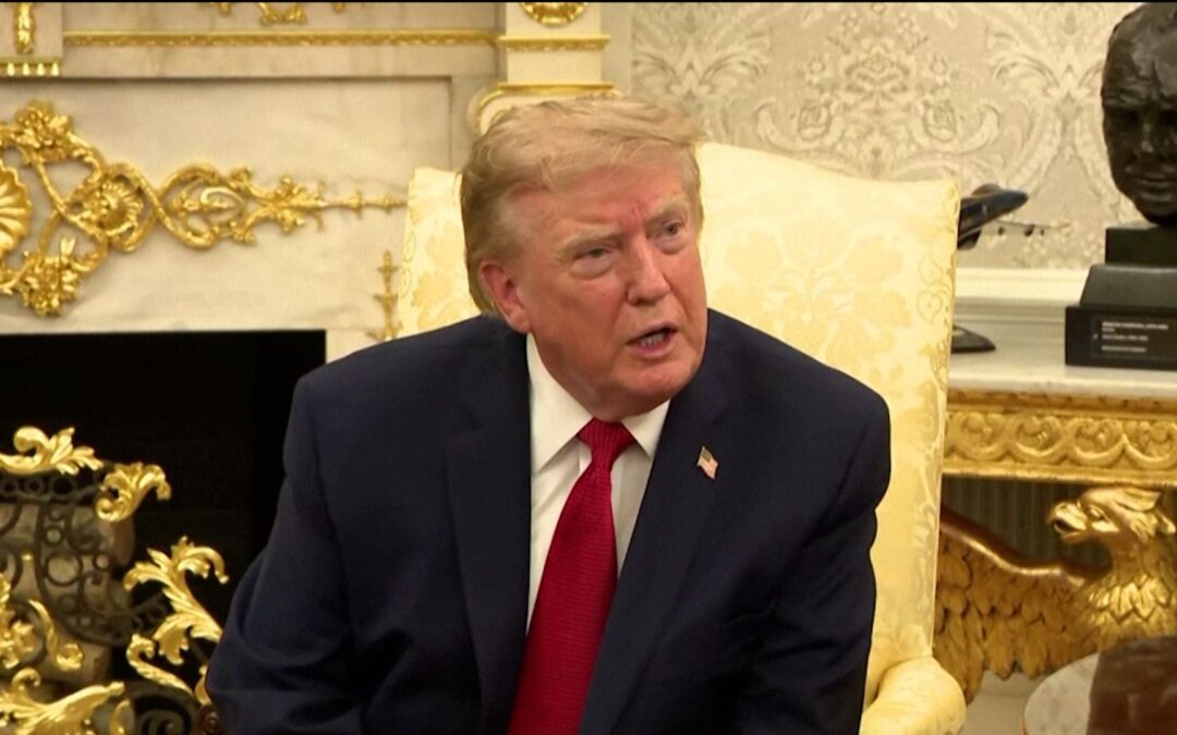 Trump lashes out at CNN reporter over South Korea question