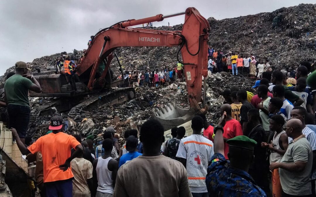 Landfill collapse in Guinea kills at least 30 people
