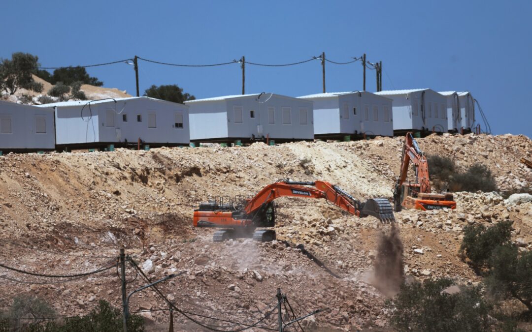 Why is Israel building new illegal settlements?