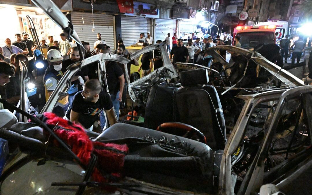 Deadly explosion on minibus near Damascus