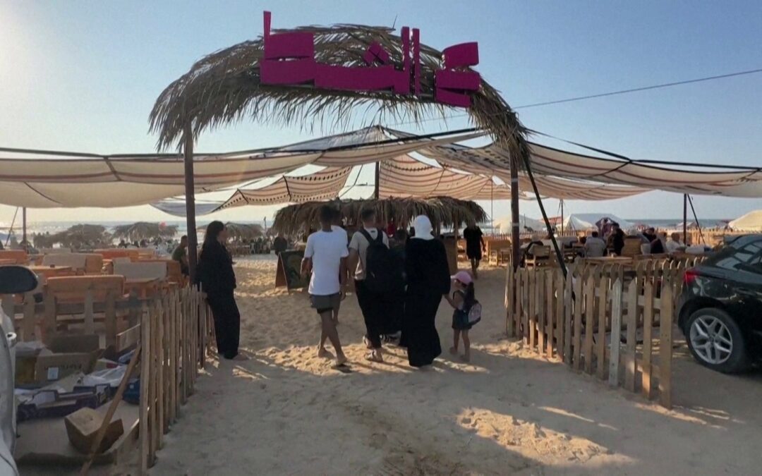 Al Jazeera journalist opens beach cafe in the Gaza she loves