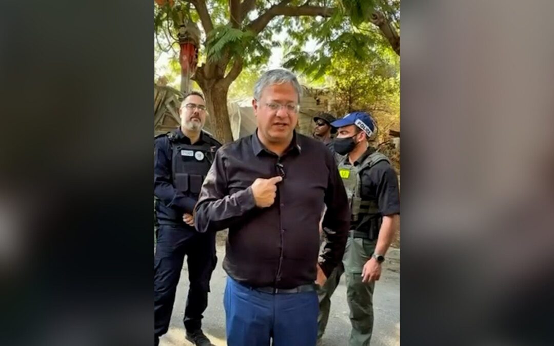 Ben-Gvir celebrates demolition of Palestinian homes in Israel