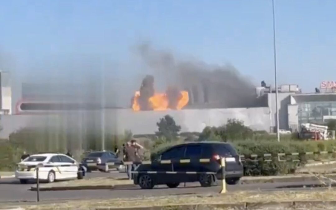 Drone strike on Ukraine shopping centre kills 14, over 100 injured