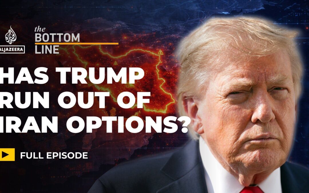 Trump has ‘run out of options’ in Iran war: Stephen Walt
