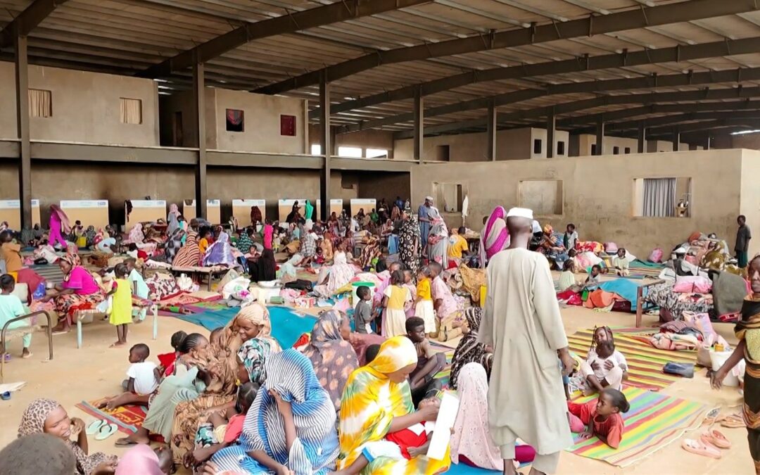 Video: Thousands of families flee fighting in Sudan’s North Kordofan State