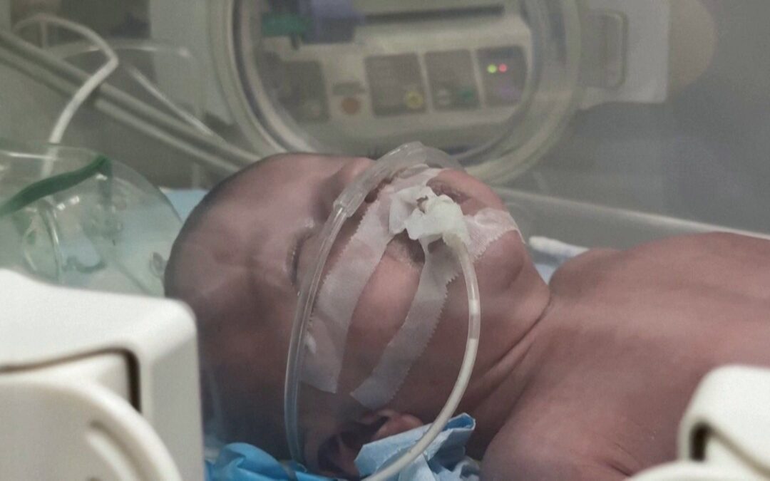 Gaza’s hospitals are running out of oxygen as healthcare nears collapse