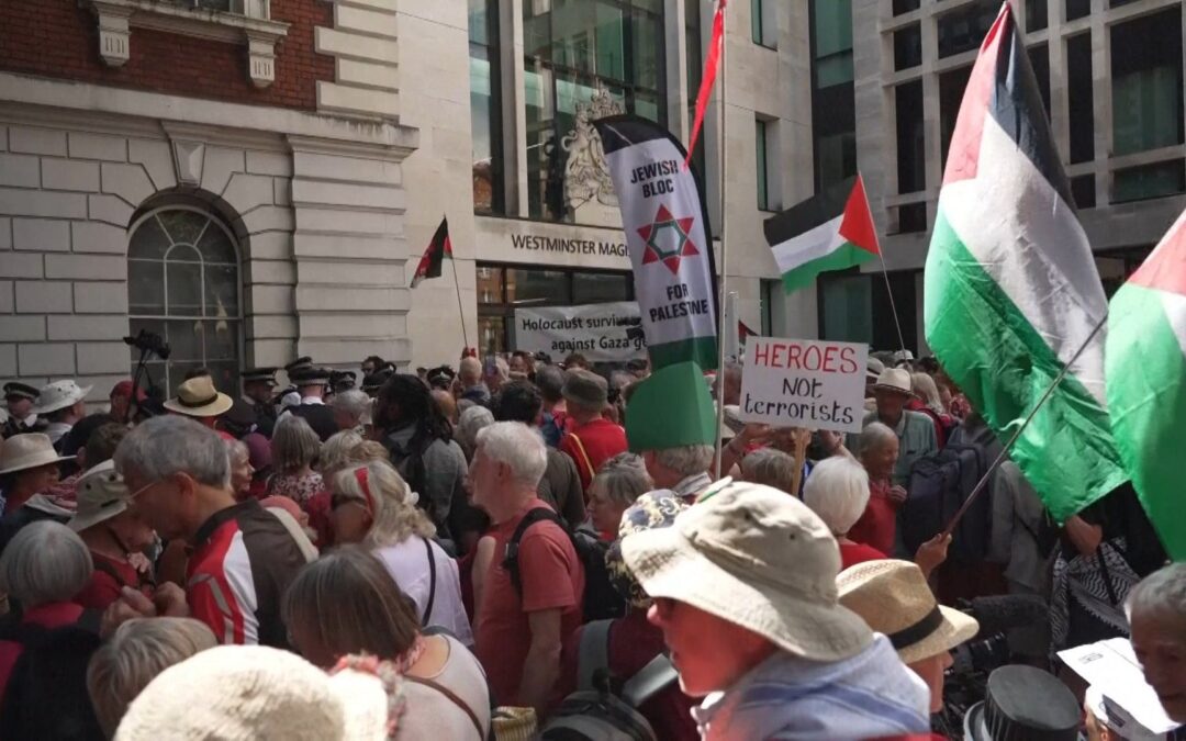 US labels Palestine Action a terror group, founder says ‘that’s rich’
