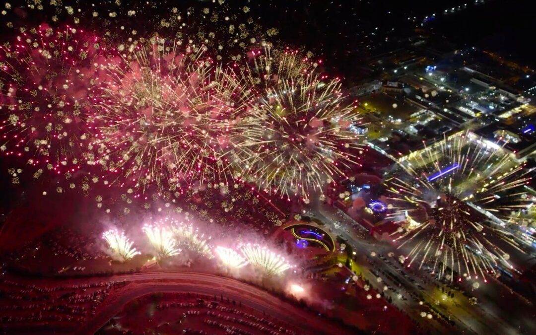 Spectacular fireworks over Damascus as ‘Syria Shines Again’
