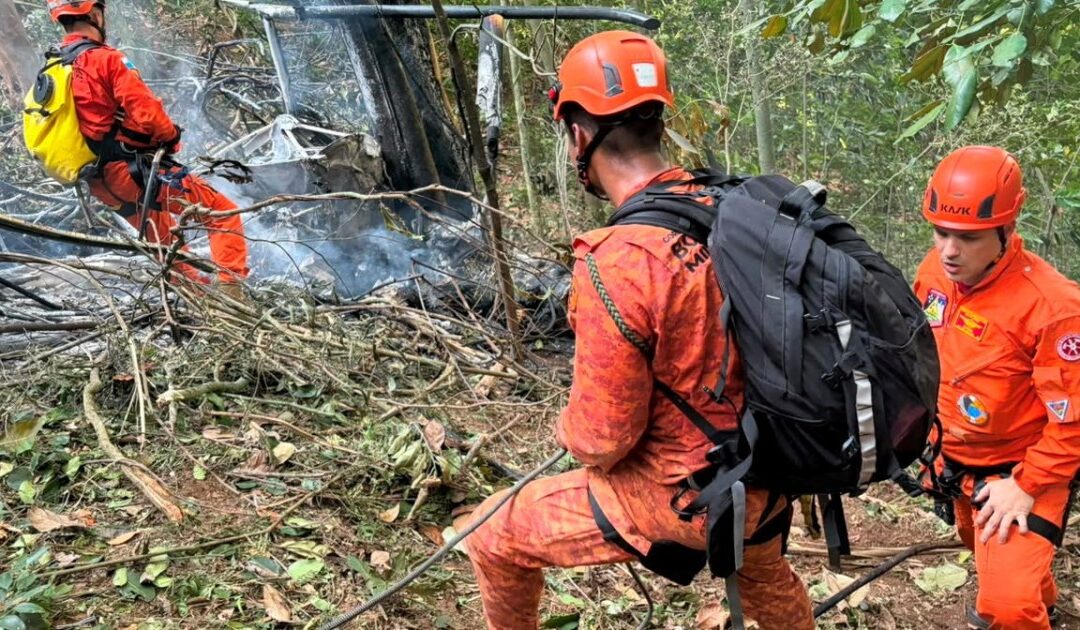 Four killed in helicopter crash in Brazil’s Rio de Janeiro