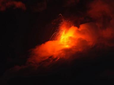Fuego volcano activity that triggered evacuations in Guatemala is decreasing