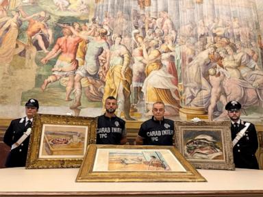 Italian police recover stolen Renoir, Cézanne and Matisse paintings worth millions