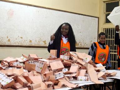 Zambia suspends vote counting in election over reports of violence and the theft of ballot papers