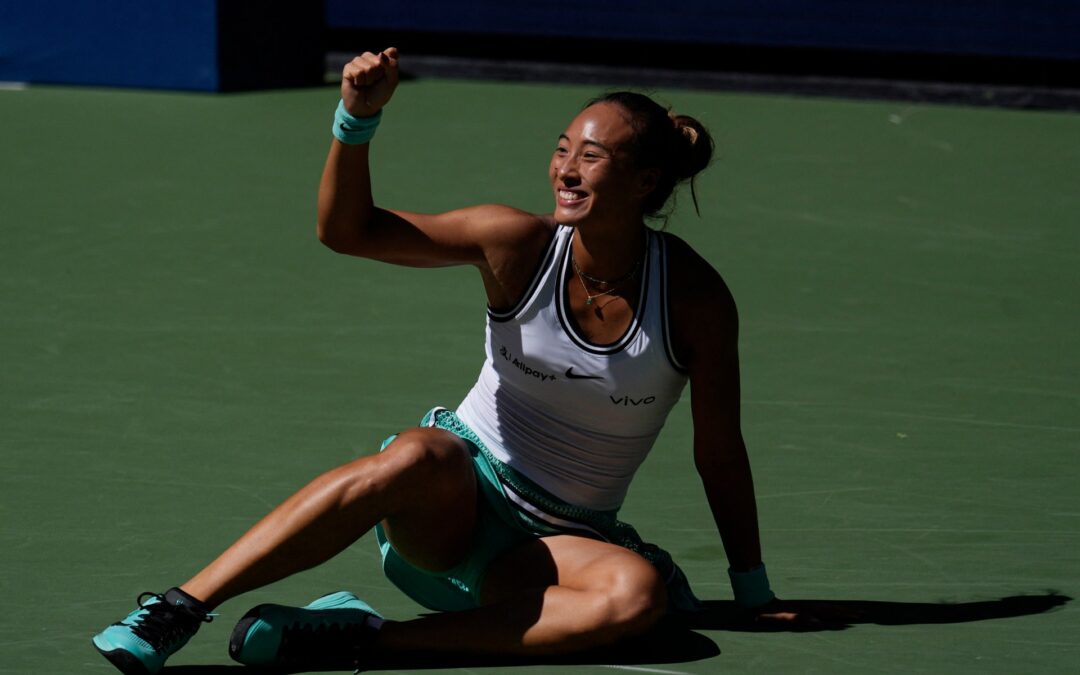 US Open: Zheng in 5-0 comeback; Gauff, Rybakina, Zverev also in quarters