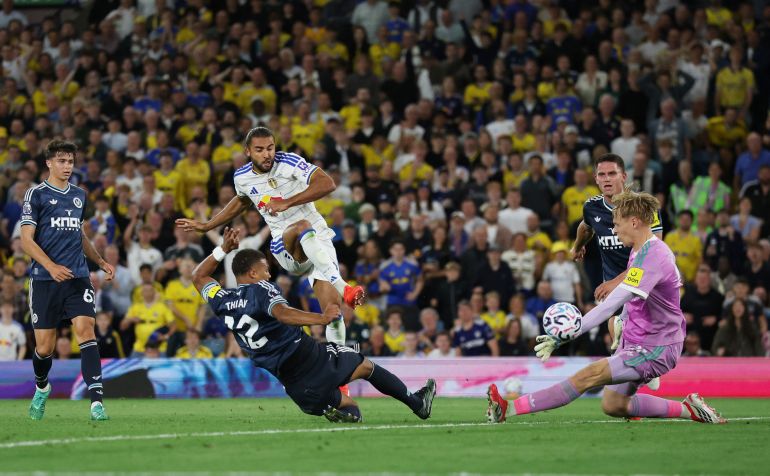 Leeds United defeat Newcastle 4-1 to go third in Premier League