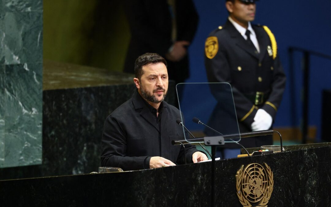 Ukraine’s Zelenskyy calls for sustained pressure to end ‘Putin’s crazy war’