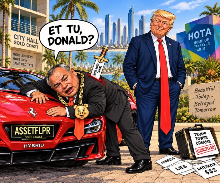 On the road to Mar-a-Lago with Tomahawk Tom and his Porkie Pies
