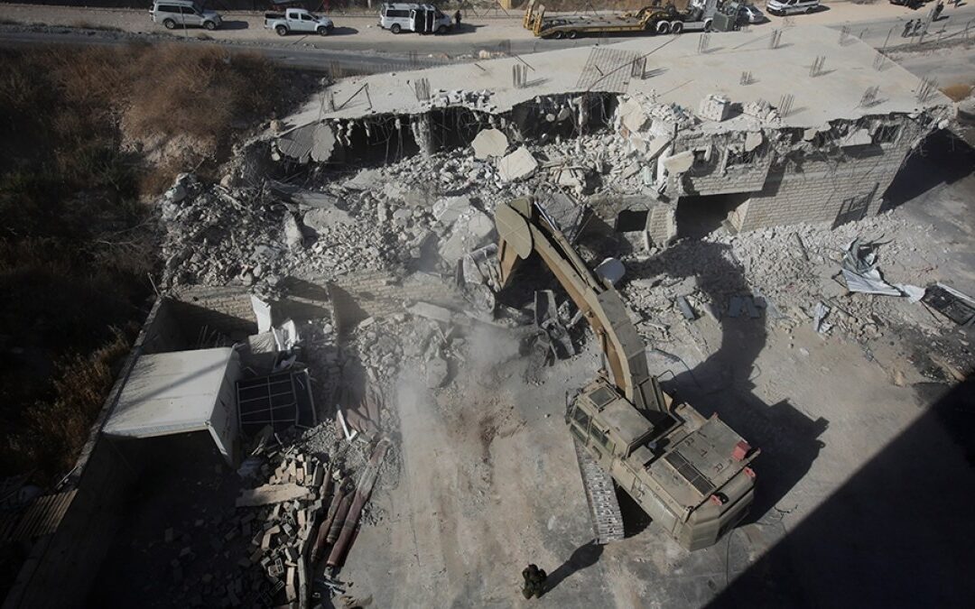 Israel weaponises AI for West Bank demolitions