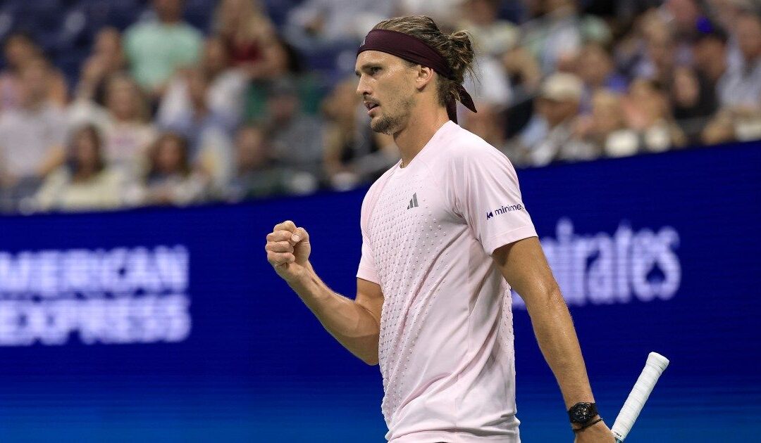 Zverev goes distance to scrape into third round as upsets rock US Open