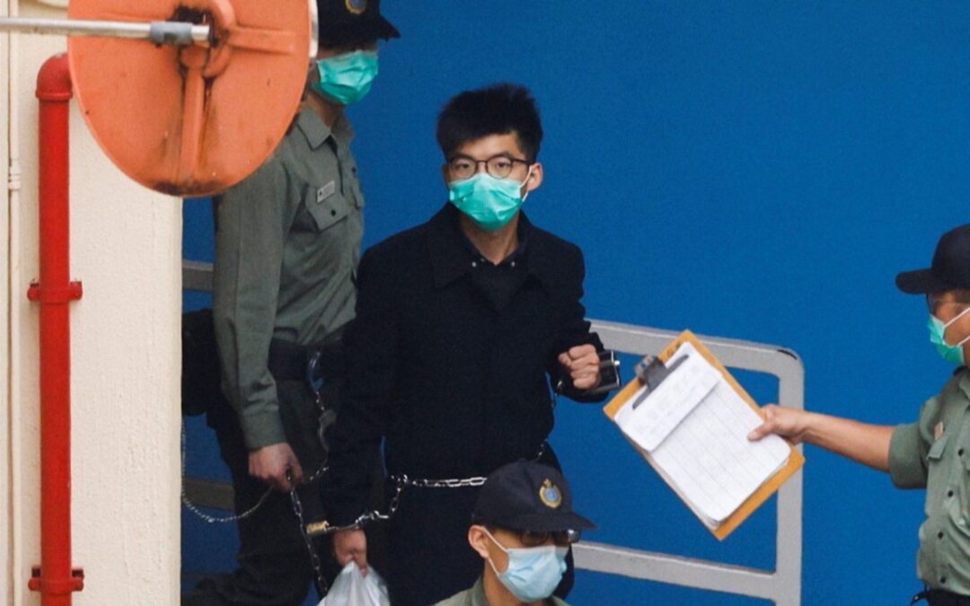 Hong Kong activist Joshua Wong pleads guilty to foreign collusion