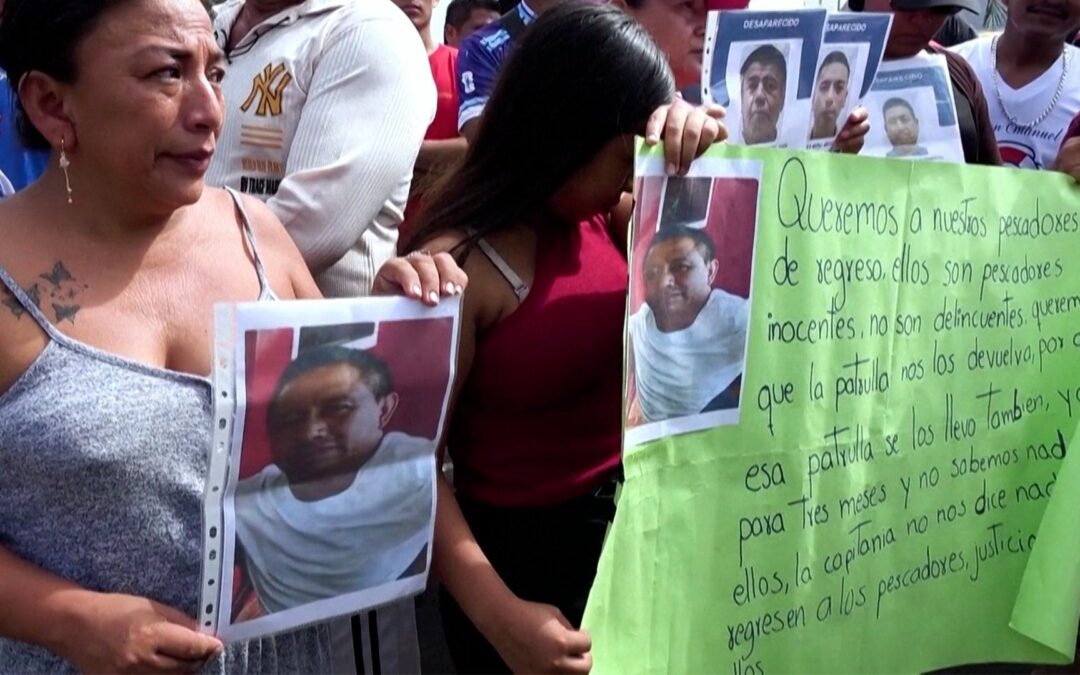 Families of missing Ecuadorian fishermen allege US involvement