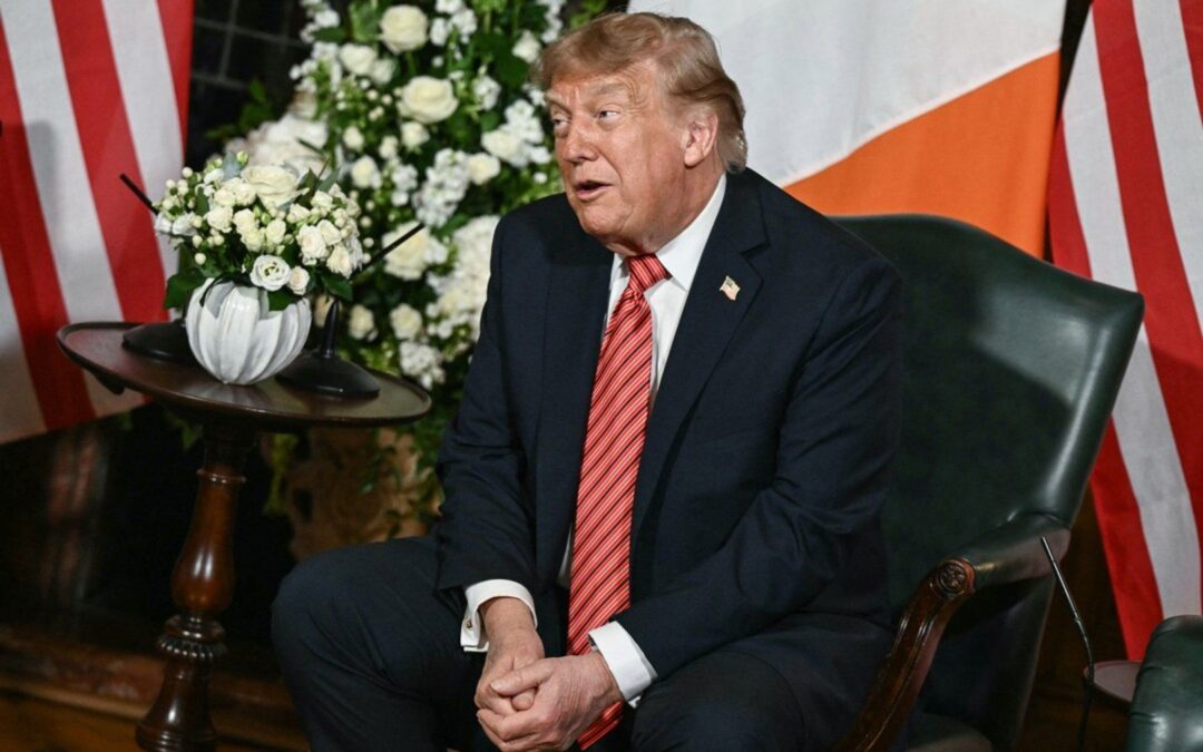 Trump says he would ‘love to see’ a united Ireland during Irish visit