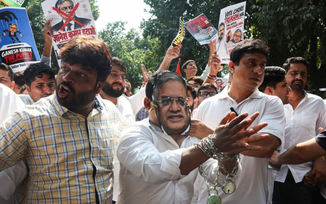 India’s Cockroach movement joins opposition push to oust election chief