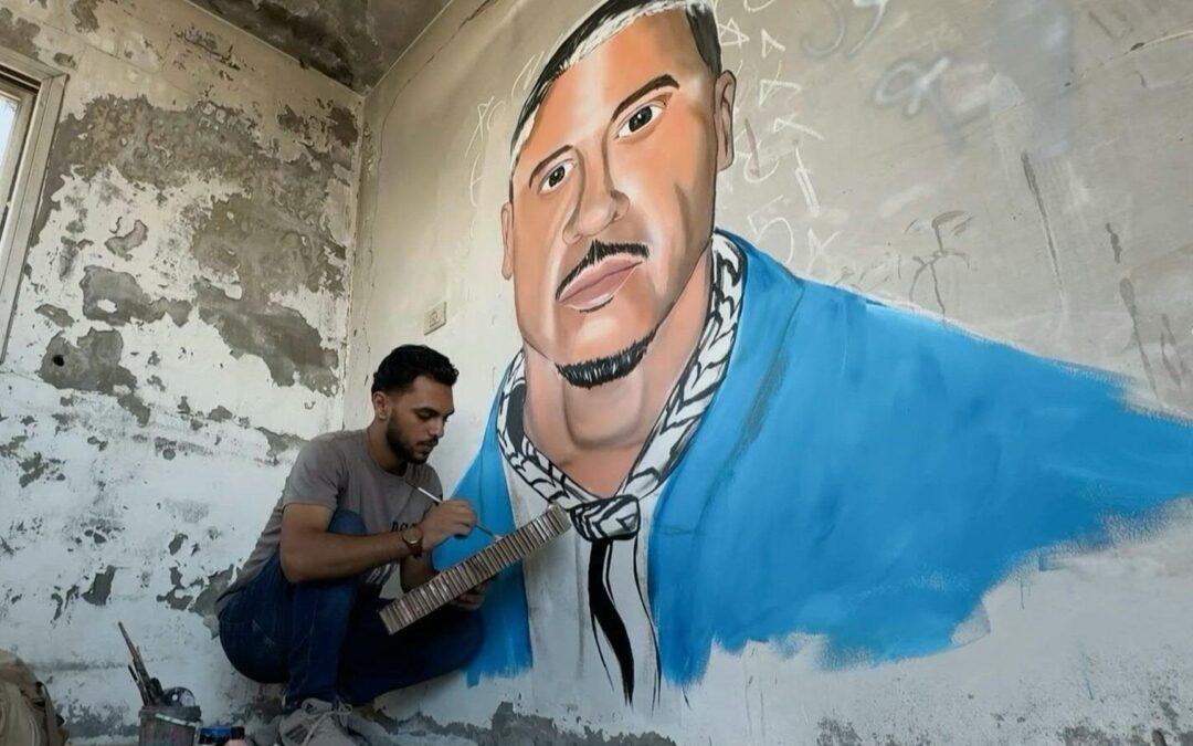 Gaza artists honour Macklemore for supporting Palestine