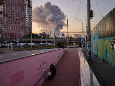 Russian drone and missile strikes on Ukrainian capital kill 2 people, ending pause in attacks