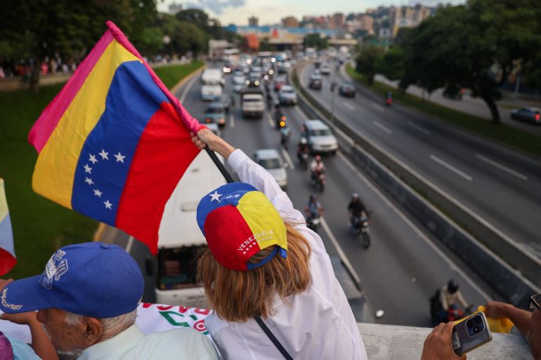 Venezuelans demand elections in first national protest in nearly two years