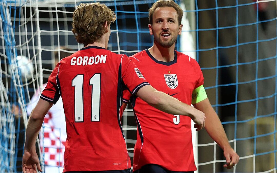 England trounce Croatia 7-0 in Nations League as Kane goal run continues