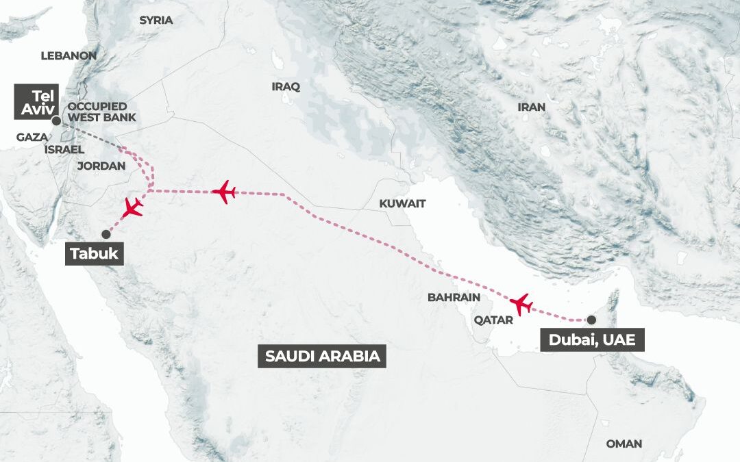 Flydubai FZ1073 timeline: How the Israel-bound flight emergency unfolded