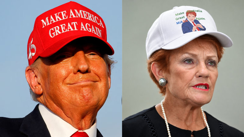 Trump losing it, but MAGA is alive and well Downunder