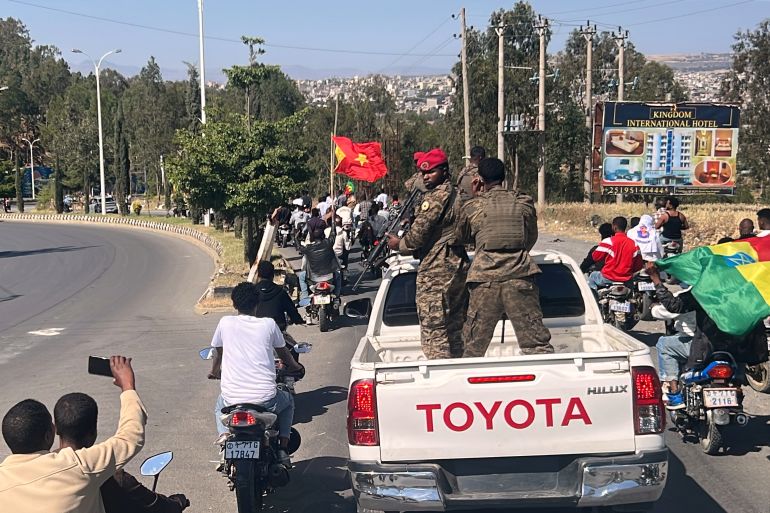 Ethiopian forces enter strategic Tigray town of Adwa, witnesses say