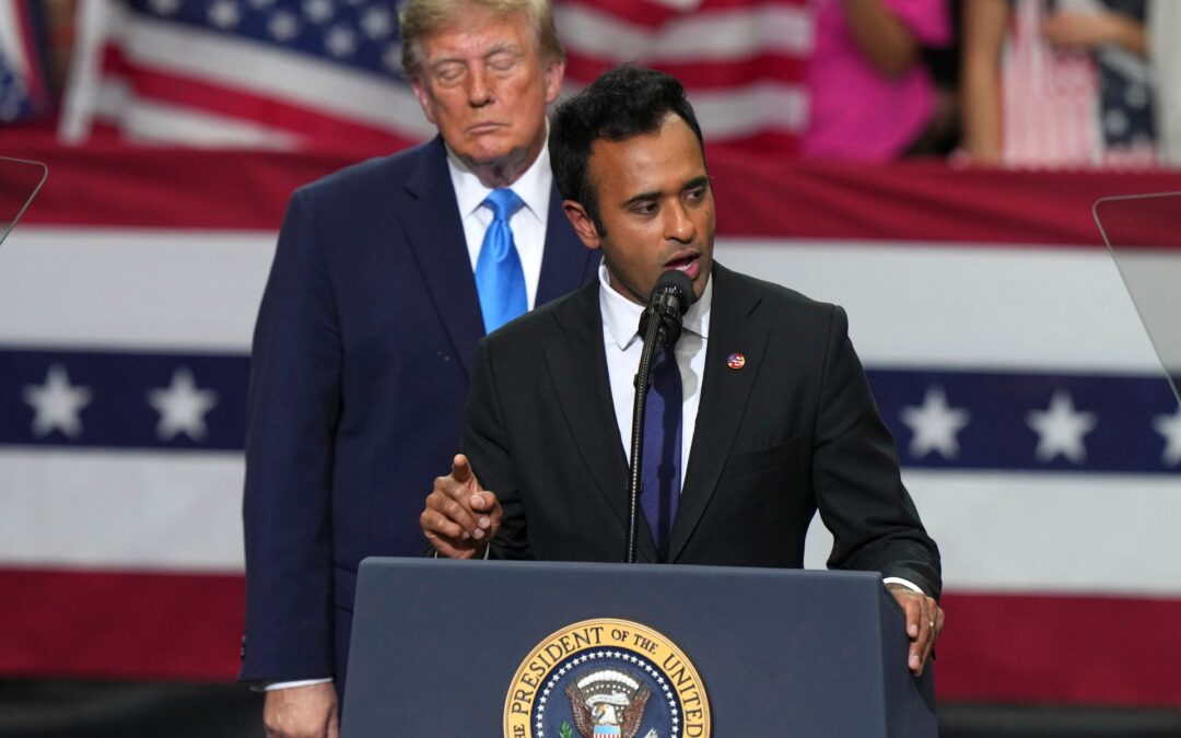 Trump backs Ramaswamy ad featuring rival Amy Acton’s estranged mother