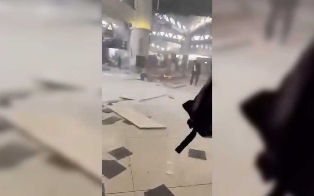 Damage seen inside Saudi airport after third attack this week
