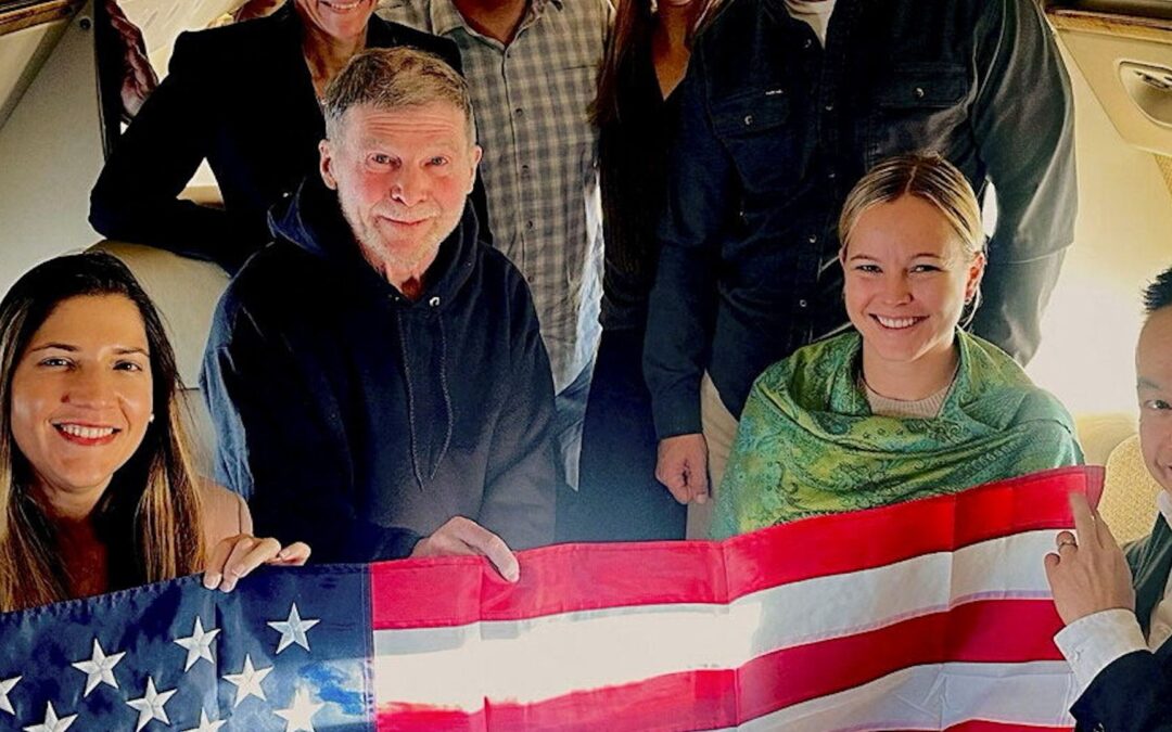 Russia frees American Stephen Hubbard after 4 years behind bars