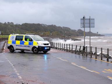 UK endures second big storm of the weekend, with the north bearing the brunt this time