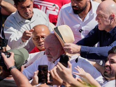 The Latest: Brazilians vote in presidential election dominated by Lula and Bolsonaro
